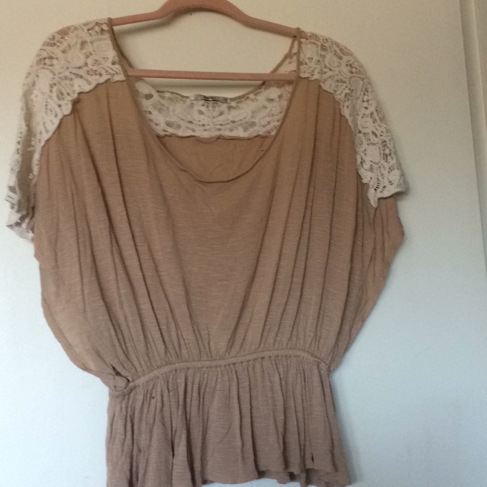 Singed waste cute top